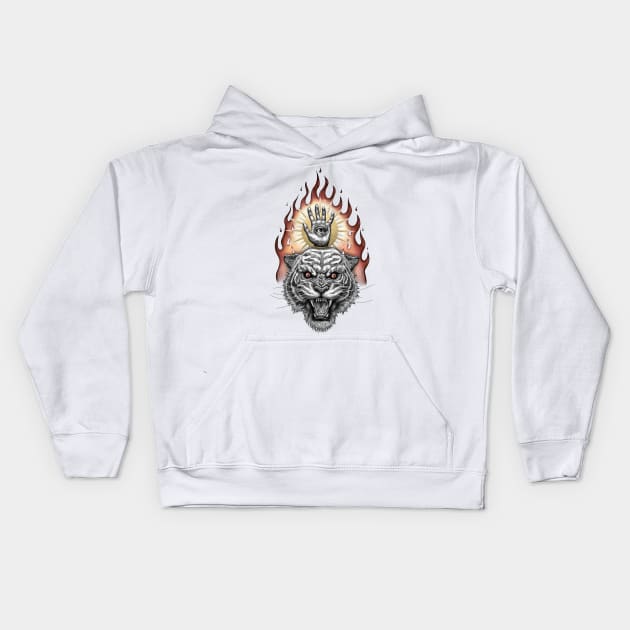 The Fearful Symmetry Kids Hoodie by Moryart